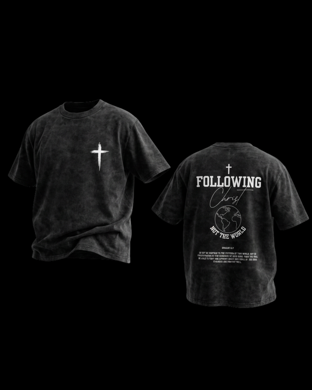FOLLOWING CHRIST NOT THE WORLD