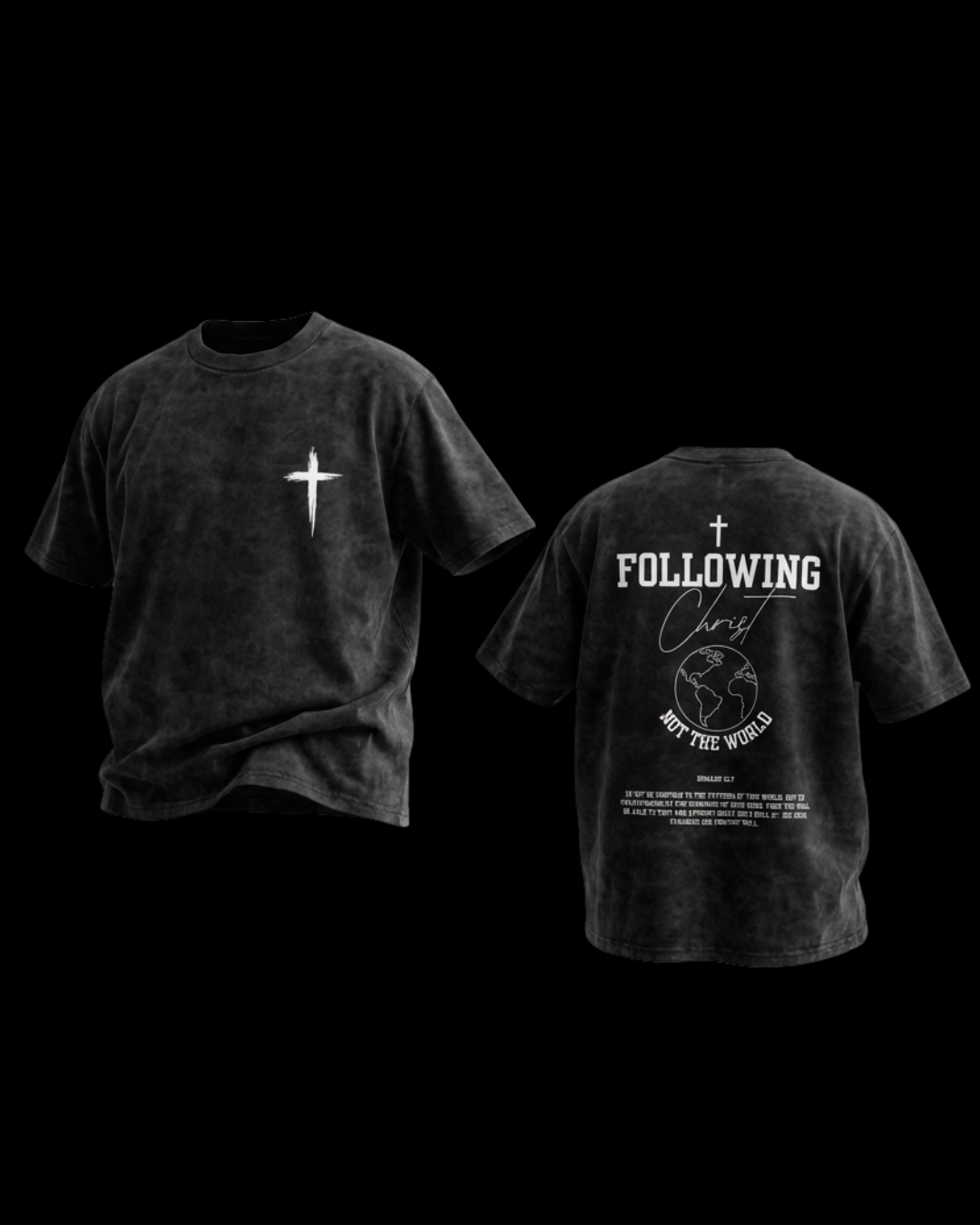 FOLLOWING CHRIST NOT THE WORLD